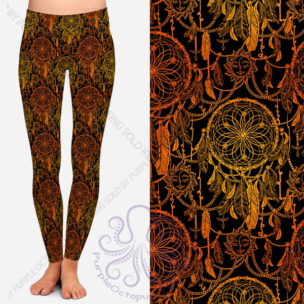 8268 Indian Summer Dreams POD DESIGNER LEGGINGS JV-HB85B
