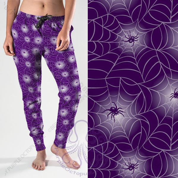 8274j Eensy Weensy Purple Spider POD DESIGNER JOGGERS JV1-G20