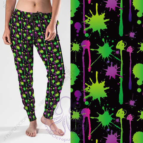 8281j Paintball Splatter POD DESIGNER JOGGERS JV-J26C