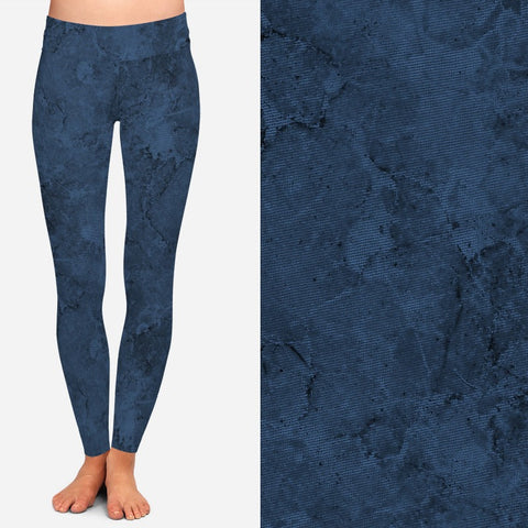 8288 Denim Look Blue Shale POD DESIGNER LEGGINGS JV-C48C