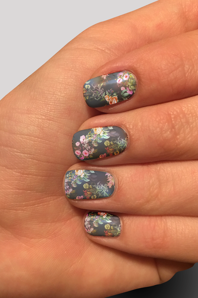 8297n Centerpiece CUSTOM PRINT NAIL STRIPS JV-Z99