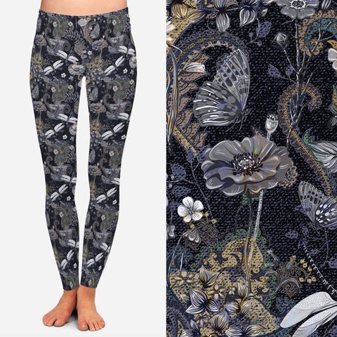 8299 Wooded Grace POD DESIGNER LEGGINGS JV-N129C