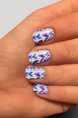 8305n Navajo CUSTOM PRINT NAIL STRIPS JV-Z99