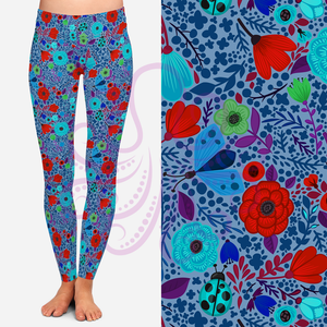 8315 Blue Zest POD DESIGNER LEGGINGS JV-D16C