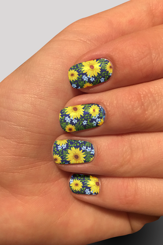 8318n Dub Dub's Garden CUSTOM PRINT NAIL STRIPS JV-Z99