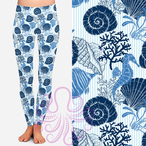 8364 Jane's Shore Line POD DESIGNER LEGGINGS JV-HA23C G