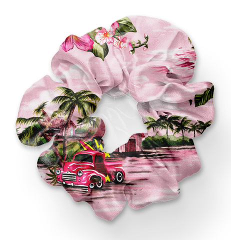 8381hs Aloha Isle POD HAIR SCRUNCHIE