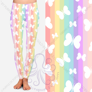 8401 Kelly's Banded Butterfly POD DESIGNER LEGGINGS JV-E29C