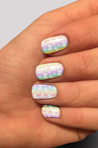 8401n Kelly's Banded Butterfly CUSTOM PRINT NAIL STRIPS JV-Z99