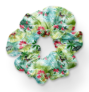 8402hs Wendy's Flutter & Ferns POD HAIR SCRUNCHIE JV-J4B