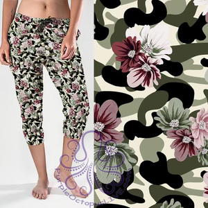 8403cj Sherrie's Camo Posy POD CAPRI JOGGERS JV-K34C