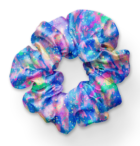 8404hs Brittany's Spattered POD HAIR SCRUNCHIE JV-N104C
