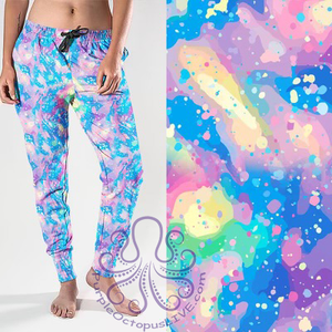 8404j Brittany's Spattered POD DESIGNER JOGGERS JV-N104C