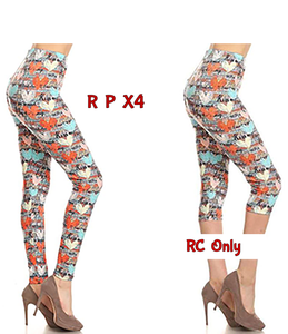 854 Kiss Me LEGGINGS or CAPRIS JV-G39C