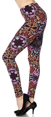 860 Baroque Paisley LEGGINGS & CAPRI