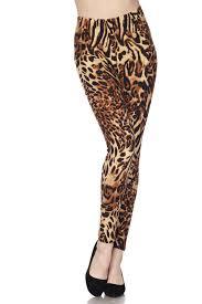 946 Leopard Print LEGGINGS JV-D31A