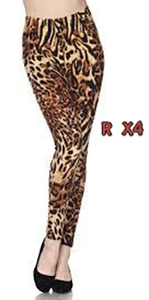946 Leopard Print LEGGINGS JV-D31A
