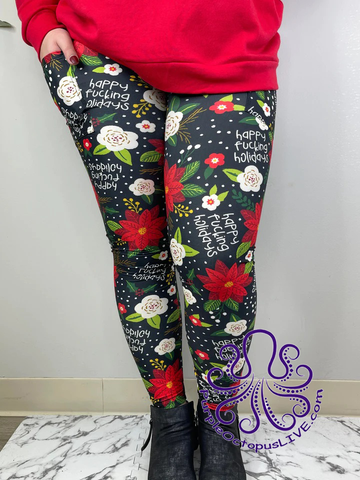 9533 Happy F N Holidays w PKTS DESIGNER LEGGINGS JV-BBOK