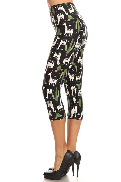 977 Sahara LLama LEGGINGS OR CAPRIS JV-T89L CAPRI LEFT ONLY