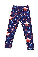 983 American Flag Star LEGGINGS or KIDS JV-J40
