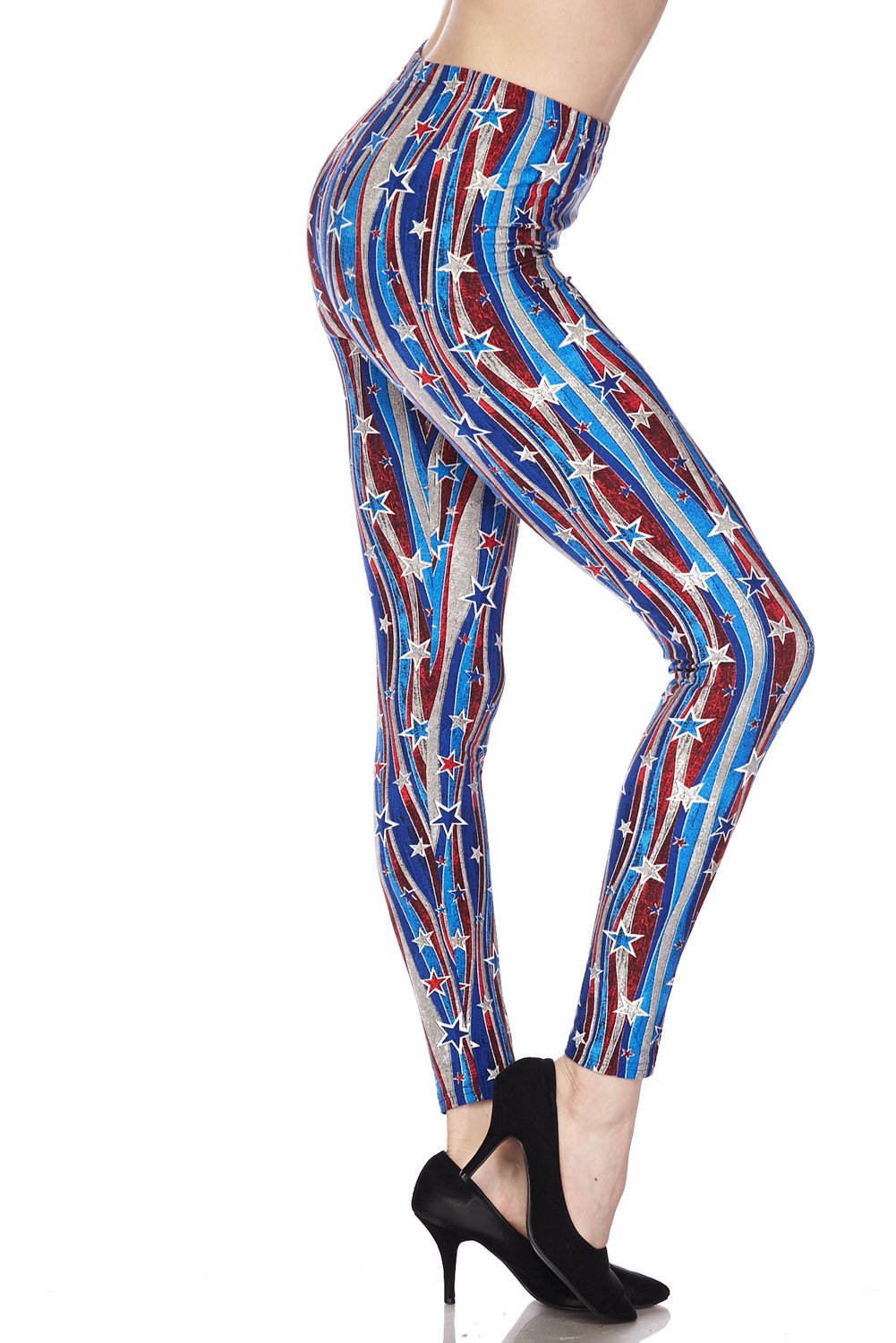 984 Patriotic Streamer LEGGINGS JV-J35