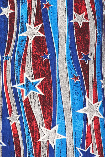 984 Patriotic Streamer LEGGINGS JV-J35