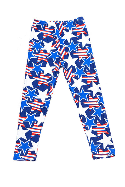 993 The Stars and Stripes LEGGINGS or CAPRIS or KIDS JV-I5