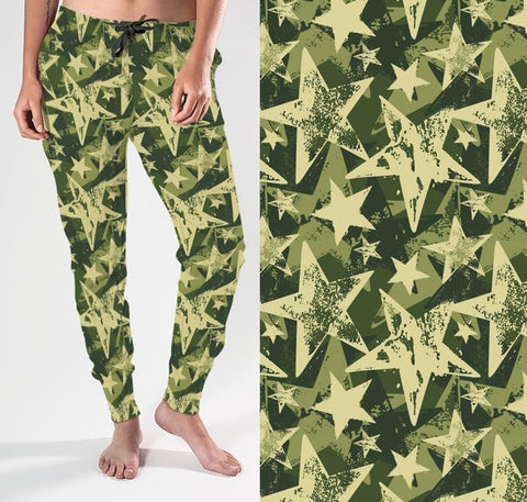 8002j Camo Stars POD JOGGERS JV-HA16 G