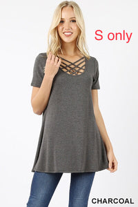332 1/4S Triple Lattice TOP  in CHARCOAL