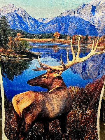 70007 Elk Lake Sherpa Blanket JV-123