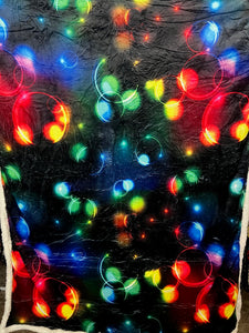 8333 Barbara's Rainbow Bubbles Sherpa Blanket JV-123