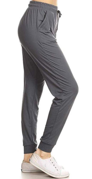 2159 SOLID Charcoal JOGGERS JV-J1