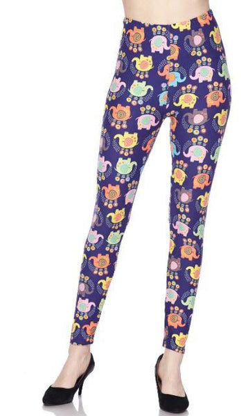 2229 Elephant Showers LEGGINGS or KIDS JV-F31