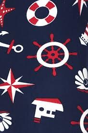 131 Ships Ahoy LEGGINGS or KIDS JV-F17B