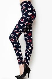 131 Ships Ahoy LEGGINGS or KIDS JV-F17B