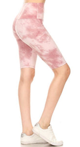 2124s SHORTS Smokey Rose Tie Dye JV-T58BL