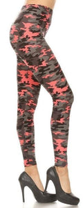 2290 Desert Rose Camo LEGGINGS JV-D31C