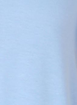 11045 1/4S Tie Front Button TOP in SPRING BLUE JV-D31A