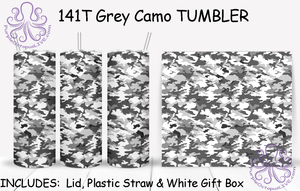 141T Grey Camo TUMBLER - TBM