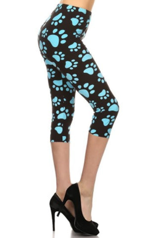 154c Blue Paw Prints CAPRI