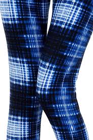 170 Blue Matrix LEGGINGS