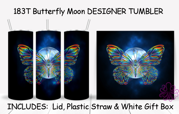 183T Butterfly Moon TUMBLER - TBM