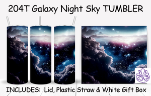 204T Galaxy Night Sky TUMBLER - TBM