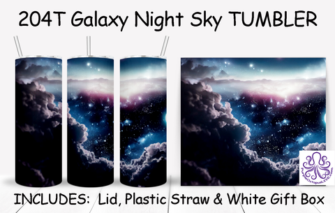 204T Galaxy Night Sky TUMBLER - TBM