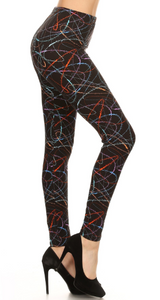 2063 Scribbled LEGGINGS