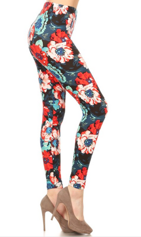 2087 Floral Delight LEGGINGS