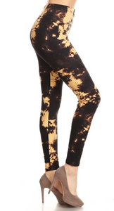 2095 Sandy Clay Tie Dye LEGGINGS
