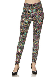 2096 Pastel Paisley LEGGINGS JV1-Q36B G