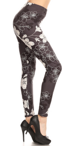 2099 A Trace of Floral LEGGINGS