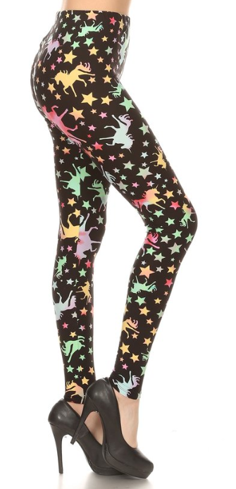 2101 Unicorns and Stars LEGGINGS JV1-Q37B G
